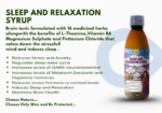 Sleep and Relaxation Syrup